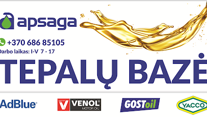 UAB Apsaga, tepalu parduotuve – Siauliai