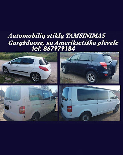 Langu tamsinimas – stiklu keitimas Gargzduose – Gargzdai