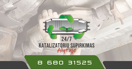 Katalizatoriu ir DPF filtru supirkimas - Alytaus apsk. mieste Alytus
