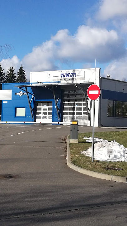 Salcininku technines apziuros stotis, Tuvlita mieste Salcininkai