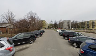 Ugniaus parking lot mieste Gargzdai
